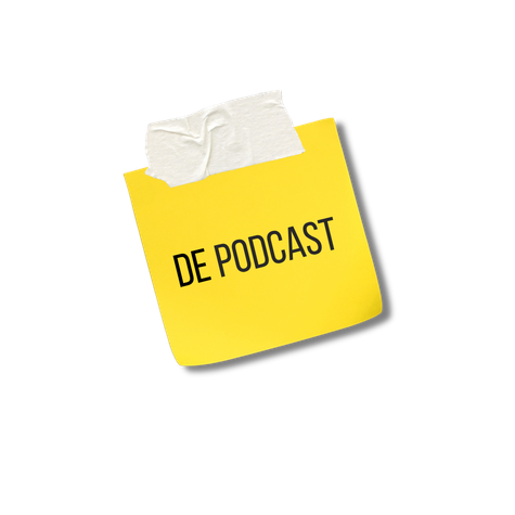 De Podcast post-it